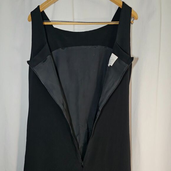 Joan & David Italian Silk Blend Maxi Dress EU sz 46 US sz 14-16 - Picture 4 of 10